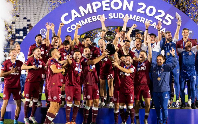 Lanús venceu o Atlético-MG na final da Sul-Americana