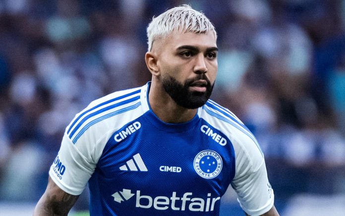 Gabigol atuou no empate contra o Fluminense