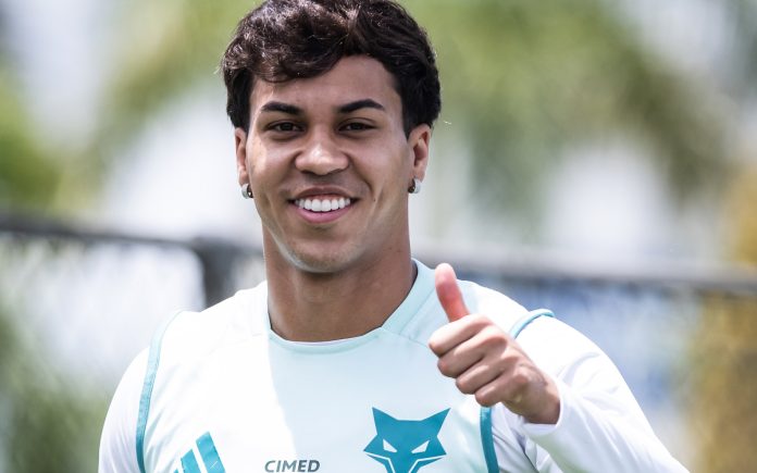 Kaio Jorge, atacante do Cruzeiro, é titular absoluto do técnico Leonardo Jardim (Foto: Gustavo Aleixo/Cruzeiro)