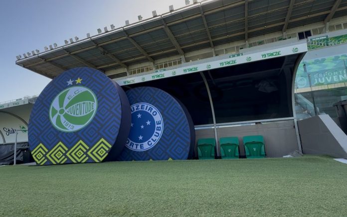 Alfredo Jaconi, palco de Juventude x Cruzeiro (Foto: Arthur Mesquita/Samuca TV)