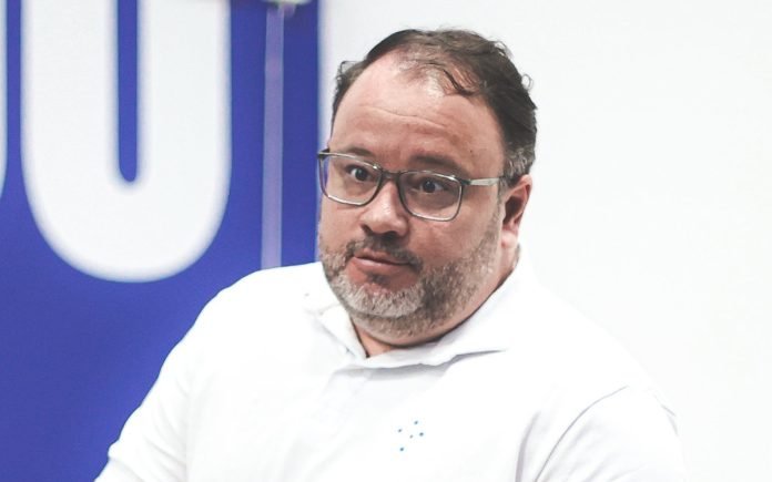 Fred Cascardo, diretor de futebol da base do Cruzeiro