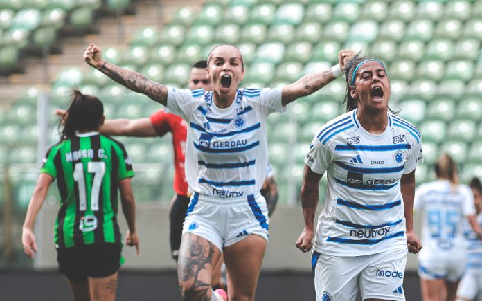 Cruzeiro e América-MG decidem o Campeonato Mineiro Feminino neste sábado (22) - (Foto: Gustavo Martins/Cruzeiro)