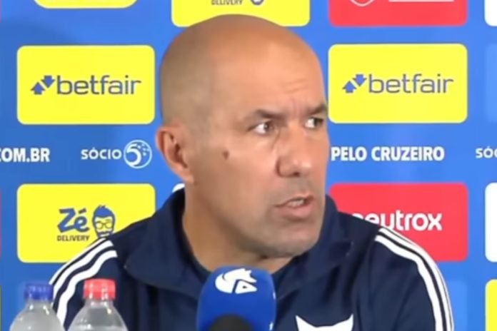 Leonardo Jardim, treinador do Cruzeiro