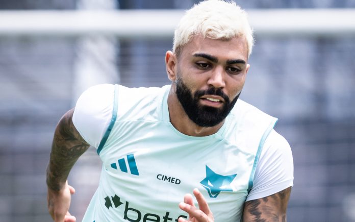 Gabigol é um dos jogadores pendurados (Foto: Gustavo Aleixo/Cruzeiro)