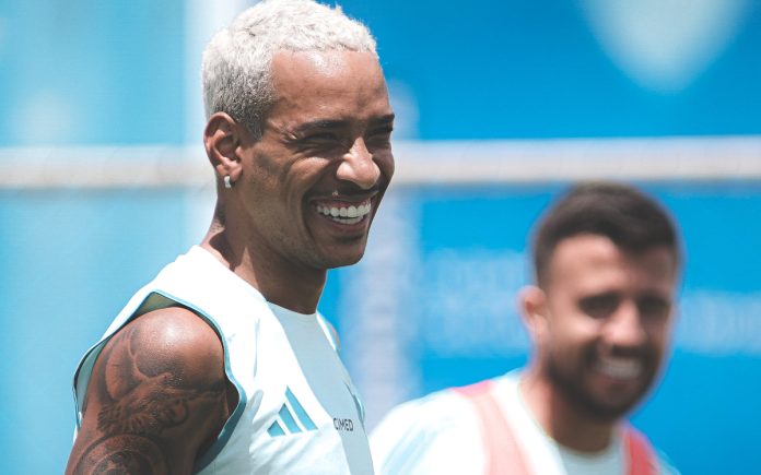 Matheus Pereira, meia do Cruzeiro (Foto: Gustavo Martins/Cruzeiro)