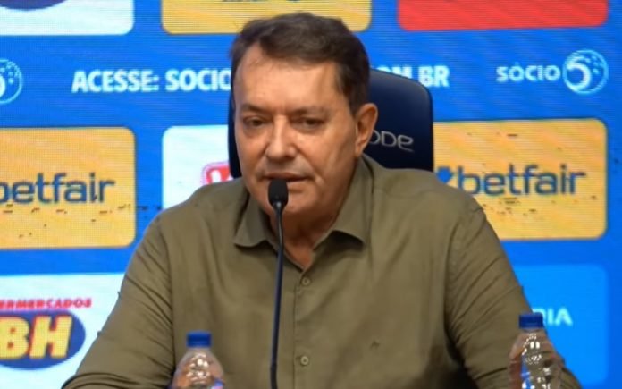 Pedro Lourenço, presidente da SAF do Cruzeiro