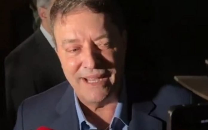 Pedro Lourenço, presidente do Cruzeiro (Foto: Reprodução/TNT)