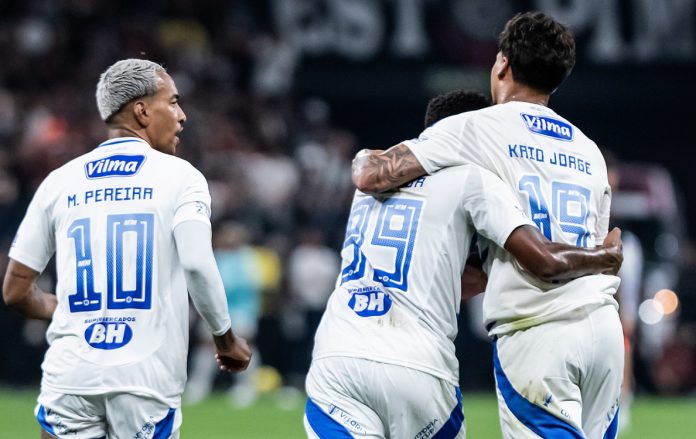 Matheus Pereira, Arroyo e Kaio Jorge, do Cruzeiro