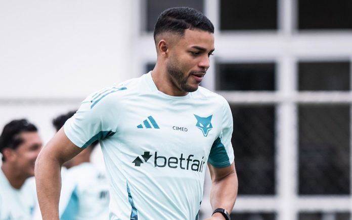 Wanderson, atacante do Cruzeiro