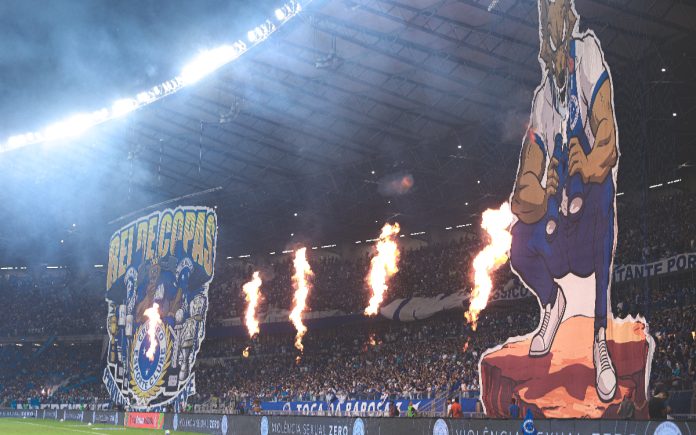 Torcida do Cruzeiro no Mineirão (Foto: Gustavo Martins/Cruzeiro) Torcida do Cruzeiro no Mineirão (Foto: Gustavo Martins/Cruzeiro)