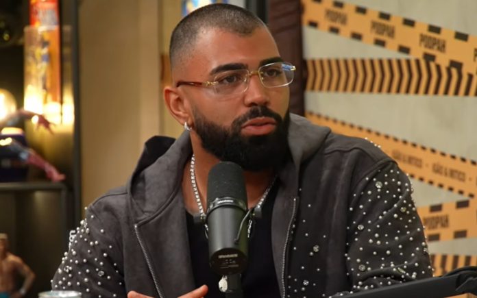 Gabigol em entrevista ao Podpah (Foto: Reprodução/Podpah)
