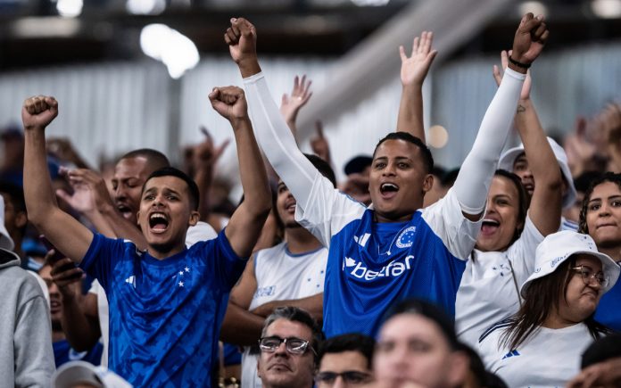 Torcida do Cruzeiro no Mineirão, em BH (Foto: Gustavo Aleixo/Cruzeiro)
