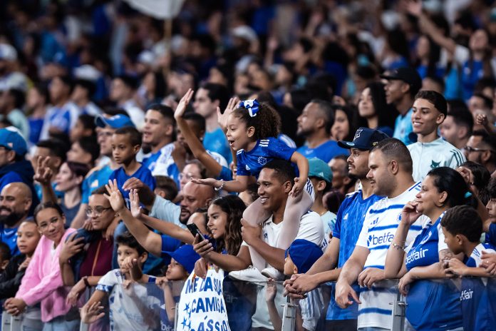 Torcida do Cruzeiro no Mineirão (Foto: Gustavo Aleixo/Cruzeiro) Foto: Gustavo Aleixo/Cruzeiro
