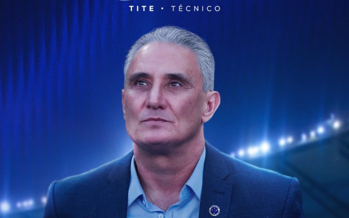 Tite foi anunciado pelo Cruzeiro