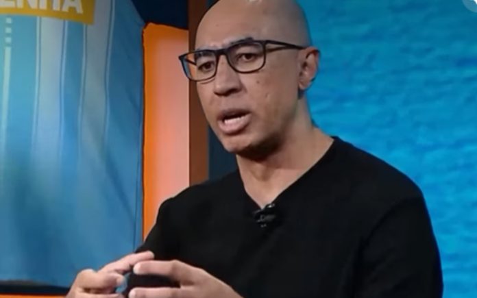 Luisão, multicampeão pelo Cruzeiro, e agora comentarista da ESPN (Foto: Reprodução/ESPN)