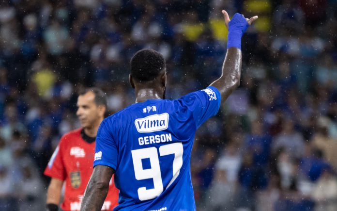 Gerson, meio-campista do Cruzeiro (Foto: Gustavo Aleixo/Cruzeiro)