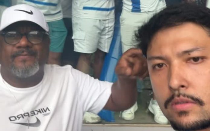 Marcão, pai de Gerson, meia do Cruzeiro