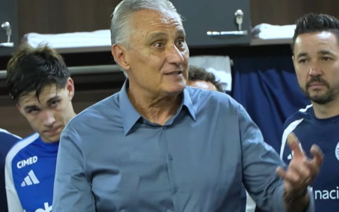 Tite, técnico do Cruzeiro (Foto: Reprodução/TV Cruzeiro)