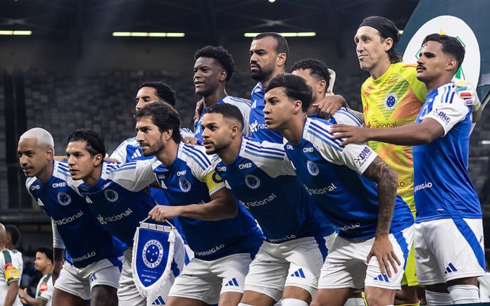 Time do Cruzeiro que goleou o Uberlândia