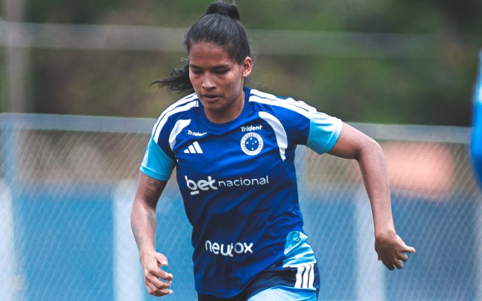Marilia, atacante do Cruzeiro (Foto: Gustavo Martins/Cruzeiro)