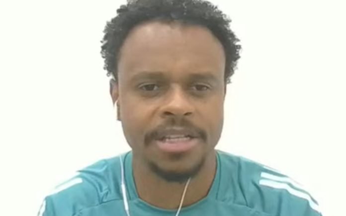 Mairon César participou da live na Samuca TV (Foto: Reprodução/Samuca TV)