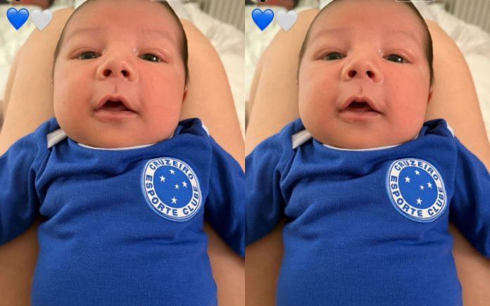 Pedro Lucca, filho de Matheus Cunha e Gabrieli Cruz (Foto: Reprodução/Instagram)