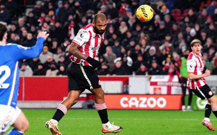 Igor Thiago, atacante do Brentford