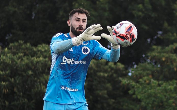 Matheus Cunha, goleiro do Cruzeiro Matheus Cunha, goleiro do Cruzeiro