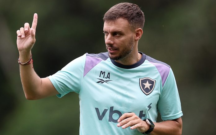 Martín Anselmi, técnico do Botafogo (Foto: Vítor Silva/Botafogo)