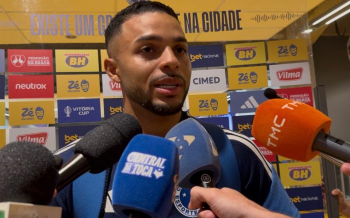 Wanderson, atacante do Cruzeiro (Foto: Thaynara Amaral/Central da Toca)