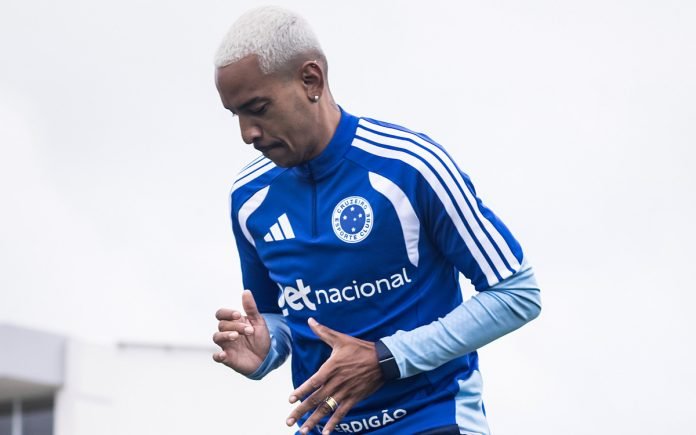 Matheus Pereira, meia do Cruzeiro (Foto: Gustavo Aleixo/Cruzeiro)