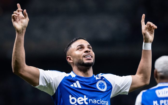Wanderson, atacante do Cruzeiro
