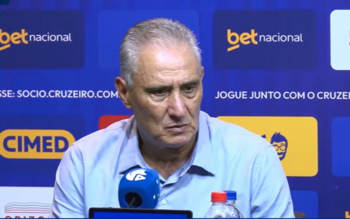 Tite, técnico do Cruzeiro