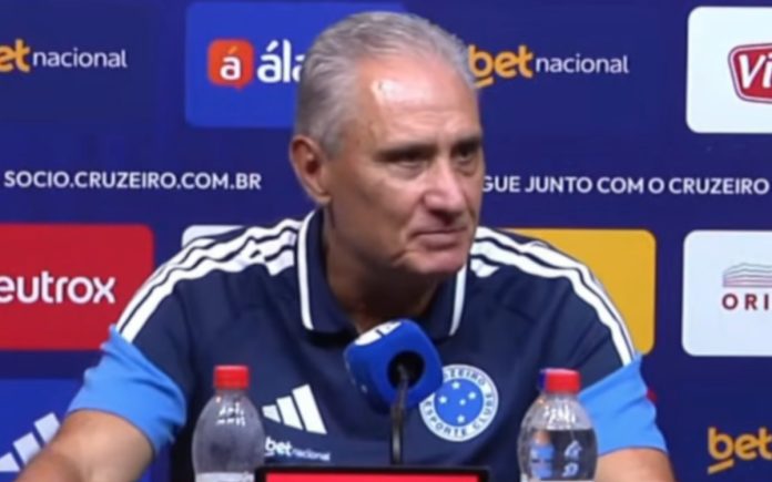 Tite, técnico do Cruzeiro (Foto: Reprodução/Samuca TV)