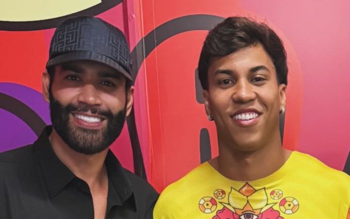 Gusttavo Lima e Kaio Jorge em festival de Carnaval (Foto: Instagram/Reprodução)