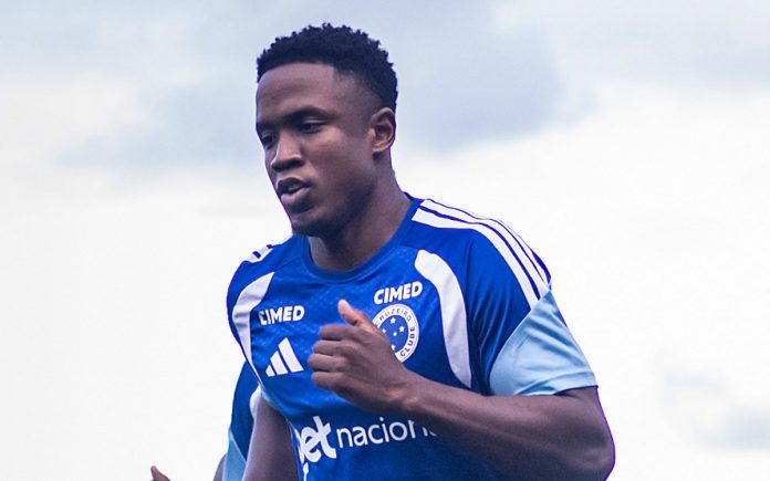 Sinisterra, atacante do Cruzeiro (Foto: Gustavo Aleixo/Cruzeiro)