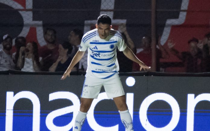 Bruno Rodrigues, atacante do Cruzeiro