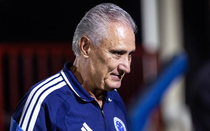Tite, treinador do Cruzeiro