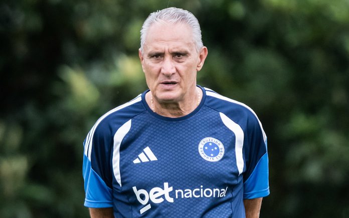 Tite, treinador do Cruzeiro