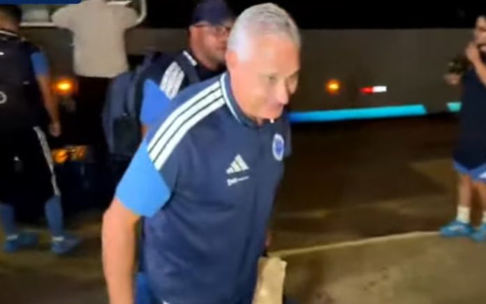 Tite, técnico do Cruzeiro (Foto: Reprodução/Samuca TV)