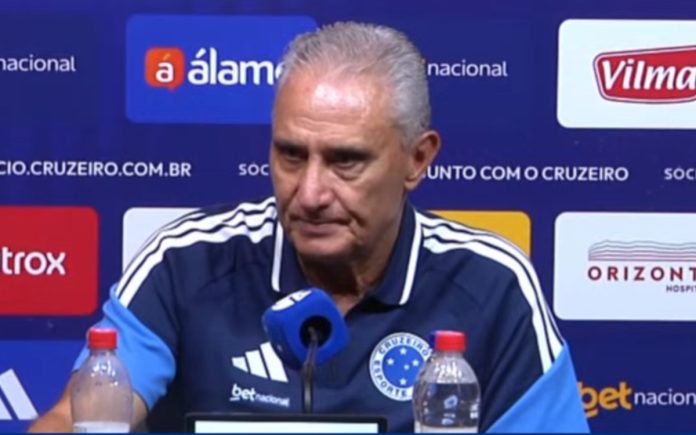 Tite, técnico do Cruzeiro (Foto: Reprodução/Samuca TV)