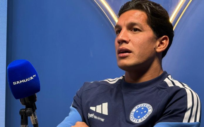 Lucas Romero, do Cruzeiro, na Casa da Samuca TV