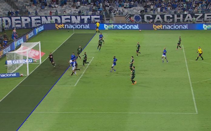 FMF divulgou análise do VAR do gol de Kaio Jorge (Foto: Reprodução/FMF)