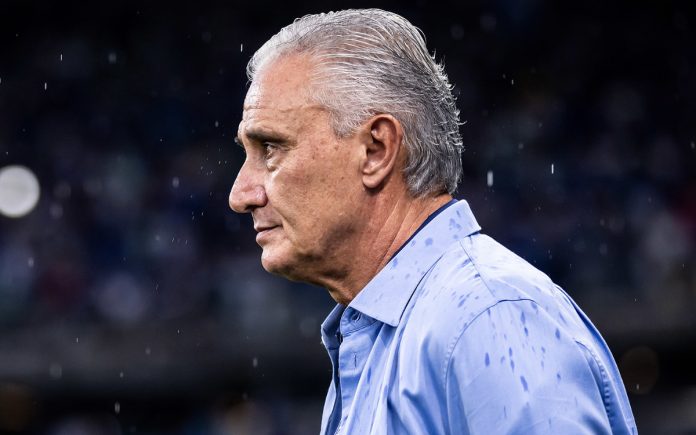 Tite, treinador do Cruzeiro