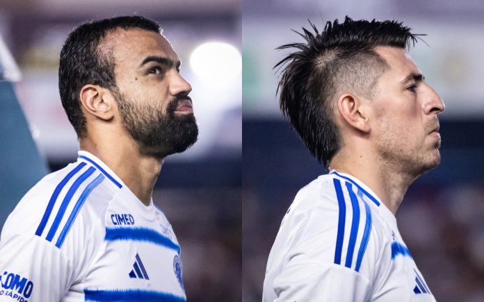 Fabrício Bruno e Villalba, zagueiros do Cruzeiro (Foto: Gustavo Aleixo/Cruzeiro)