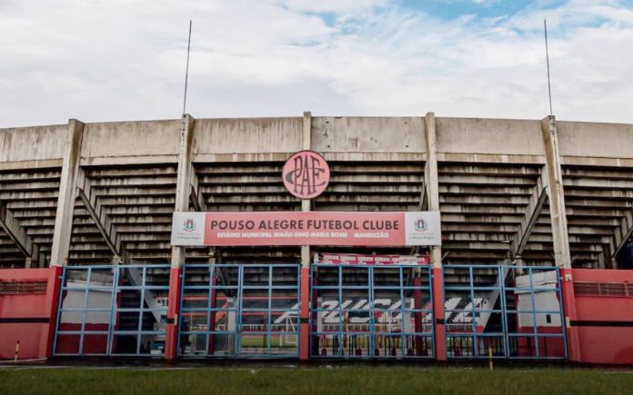Jogo será disputado no Manduzão (Foto: Divulgação/Pouso Alegre)