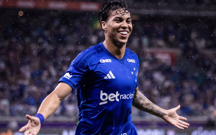Kaio Jorge marcou duas vezes na vitória contra o América-MG