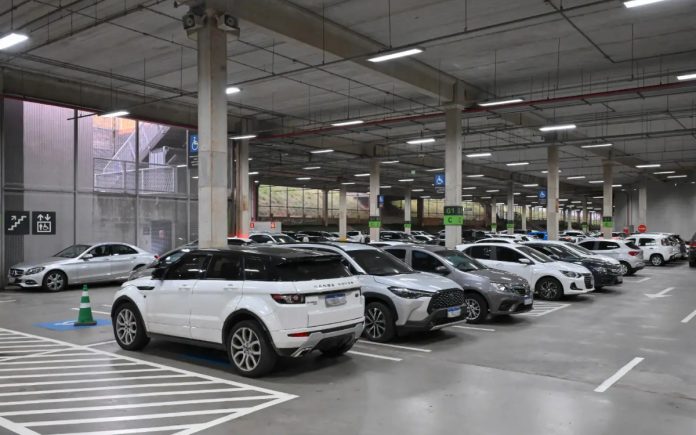 Estacionamento do Mineirão (Foto: Agência i7/Mineirão)