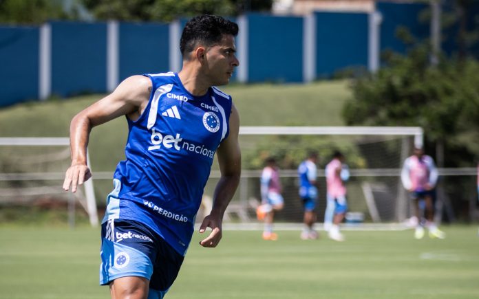 Bruno Rodrigues, atacante do Cruzeiro (Foto: Gustavo Aleixo/Cruzeiro)