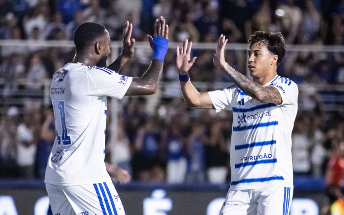 Kaio Jorge e Gerson na vitória do Cruzeiro